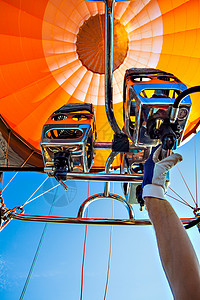降落伞热气球德国有热气球的气球横流背景
