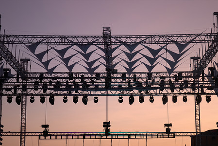 音乐音乐会舞台娱乐流行音乐居住派对照明场景展示岩石聚光灯背景图片