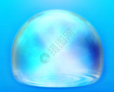 魔法泡泡空透明球 神奇玻璃泡泡背景背景