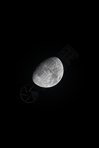 2017年10月30日的长轴吉波月球背景图片