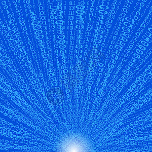 二进制代码背景蓝色矩阵程序数字电脑技术网络屏幕溪流编程互联网高清图片素材