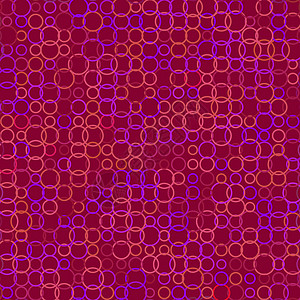 抽象的无缝背景设计布纹理与圆形元素 具有小圆圈形状的创意矢量无尽织物图案 用于墙纸的简单软图形平铺图像紫色红色背景图片