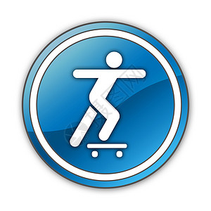图标 按键 平方图滑板象形文字形式插图活动贴纸溜冰者公园骑术运动背景图片