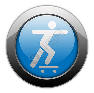 图标 按键 平方图滑板半管骑术指示牌按钮插图活动贴纸寄宿生溜冰者艺术背景图片