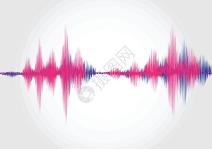 声波 矢量图录音机混合器海浪记录均衡器体积白色玩家音乐收音机背景图片