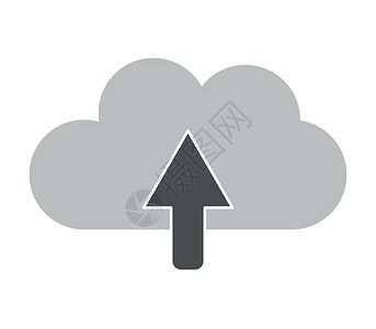 云上传图标按钮技术网站商业数据互联网插图服务器贮存网络背景图片
