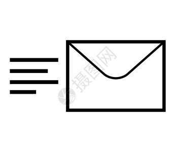 图标发送信息按钮网络气泡彩信商业插图通讯邮件网站电子邮件背景图片