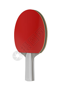 乒乓球勒索运动橡皮红色木头蝙蝠乒乓网球球拍背景图片