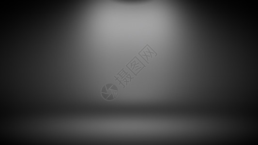 长方形的白色空照相馆展示文件夹金属装饰视频3d职场投影仪房间艺术背景图片
