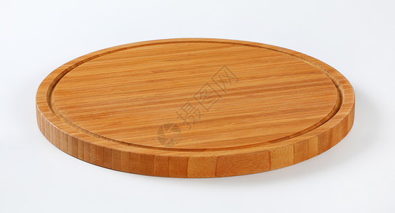 圆木木板厨房服务果汁切菜板拼盘炊具委员会圆形用具背景图片