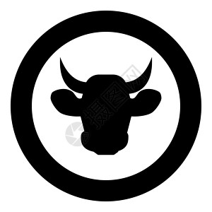 牛头黑素材野牛黑色的高清图片