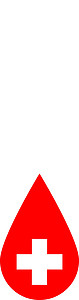 血红色一滴血 带有白色十字标志的红色矢量插图 献血的象征帮助保健反射捐款卫生诊所疾病援助生活医院设计图片