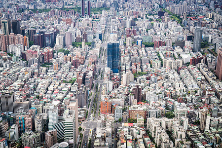 台北市城市现代建筑高清图片