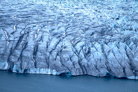 北极的Harsh冰川全景旅游荒野破坏漂浮环境海洋气候旅行冻结反射高清图片素材