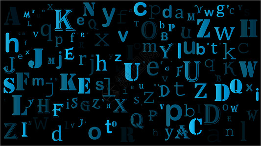 英文表图片blac 上的随机字母英文字母表背景设计插画