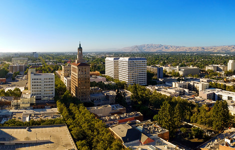 圣何塞加利福尼亚和硅谷高清图片