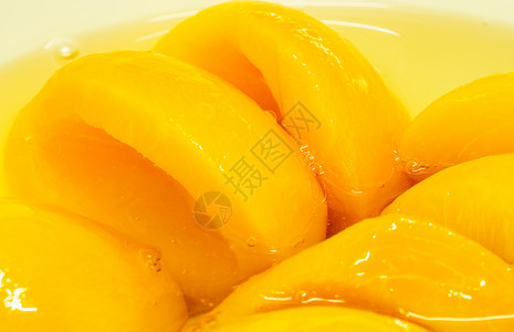 黄色桃子干净的甜的高清图片