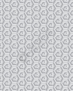 六边形无缝模式灰色蜂窝包装装饰品织物插图创造力纺织品多边形几何背景图片