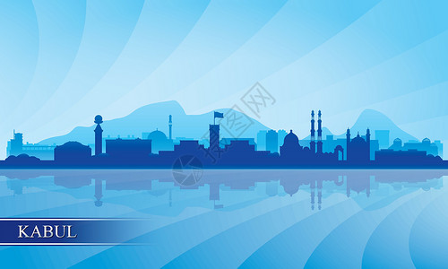 喀布尔城市月光天线背景明信片文化建筑学地标天空太阳天际景观首都建筑设计图片