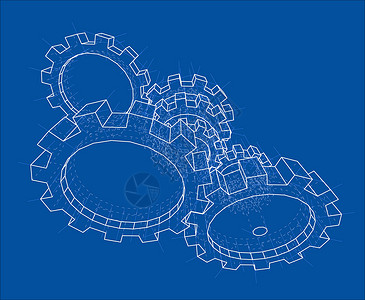 齿轮纽带3D 齿轮 韦克托力学车轮圆圈草图绘画机械圆形传动纽带旋转设计图片