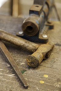 木柴工具地面飞机生活地板店铺作坊木地板贸易木匠工匠背景图片