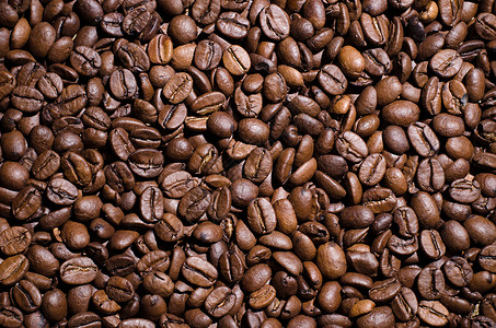咖啡豆味道品种饮料咖啡豆子咖啡味烘焙棕色背景图片