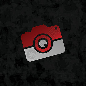 相机摄影标志符号技术快门电子爱好俱乐部艺术红色背景图片