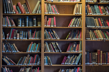 印有土耳其奥斯曼笔记本的书店学校知识图书教育精装科学书架文学贮存图书馆背景图片