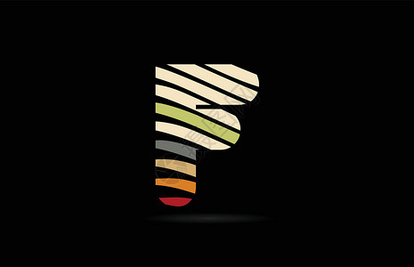 英文字母f 标志图标设计格式创造力身份插图标识公司条纹商业黑色刻字背景图片