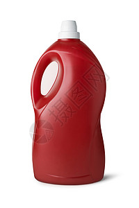 红色塑料瓶白色瓶子去除剂店铺包装家庭嘲笑产品市场推介会背景图片