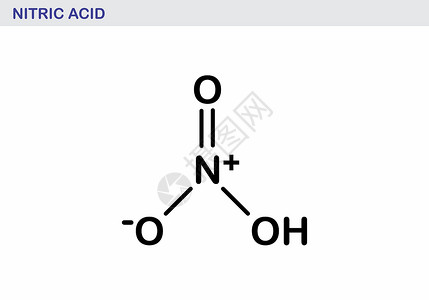 硝酸分子化学品液体硝化硝酸盐危险结构学习肥料腐蚀公式背景图片