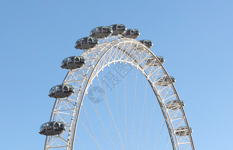 联合王国伦敦2019年2月21日 伦敦关注城市摩天轮观光天空议会建筑车轮地标眼睛吸引力背景图片