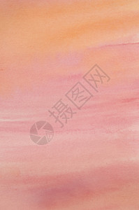 粉和金水彩色背景绘画插图水彩艺术品粉色静音女性化背景图片