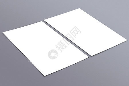 品牌名片用于演示展示的空白白传单模板模型推介会名片打印背景样机办公室业务品牌身份标识背景