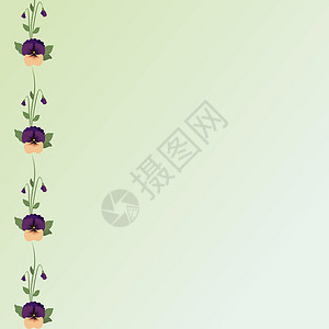 供您设计的矢量花花朵彩色全彩条纹花样插图背景图片