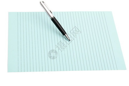 笔和彩纸纸条横格用品教学写作学习教育文档背景图片