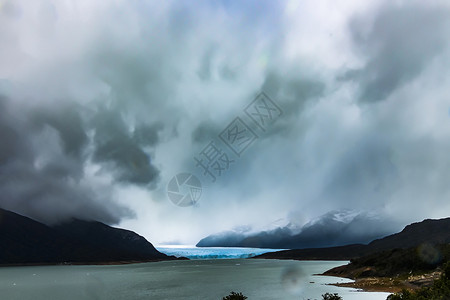 佩里托·莫雷诺冰川之景南美洲高清图片素材