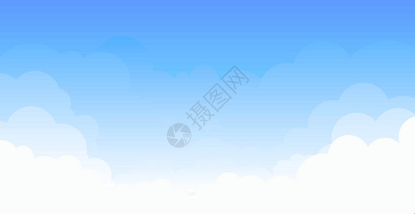 背景蓝天与云背景图片