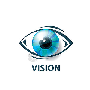 眼睛标识在眼睛的形状上签名  ico 的矢量插图摄影间谍标识公司相机创造力科学身份技术眼科设计图片