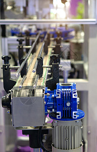 塑胶工业机器的动画图 它正在起作用金属塑料电子产品活力机器人工作作坊机械工程汽车背景图片