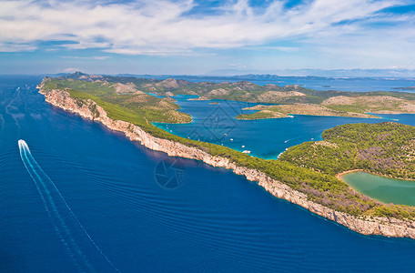 达尔宗湖克罗地亚绿松石高清图片