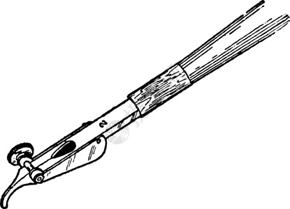 佩琦佩赞特写笔宽度和形状古典雕刻插画