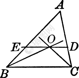 三角形 配有底部 Angles 陈年插图的分区背景图片