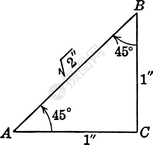 特殊右三角三角形 长角45 45 90度背景图片