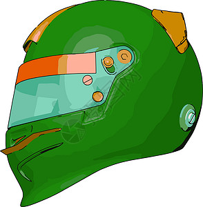 Helmet 矢量或颜色插图的多重用途背景图片