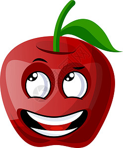 两箱红苹果白背景的红苹果解析矢量快乐设计图片