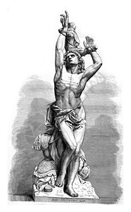 圣塞巴斯蒂安 高特林雕塑 古代雕刻高清图片