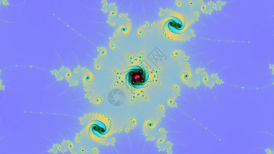 Mandelbrot 分形螺旋 colorfu螺旋形墙纸背景图片