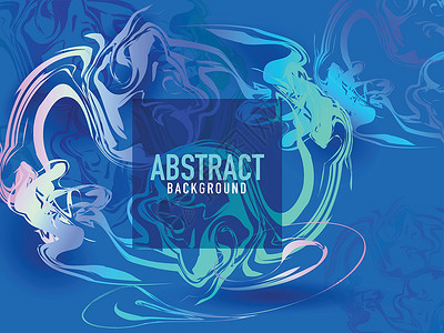 抽象 bac 的蓝色背景上的创意闪亮混合设计背景图片