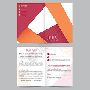 企业手册三折页企业宣传册模板设计报告推介会年度创造力杂志打印文件夹小册子传单办公室设计图片